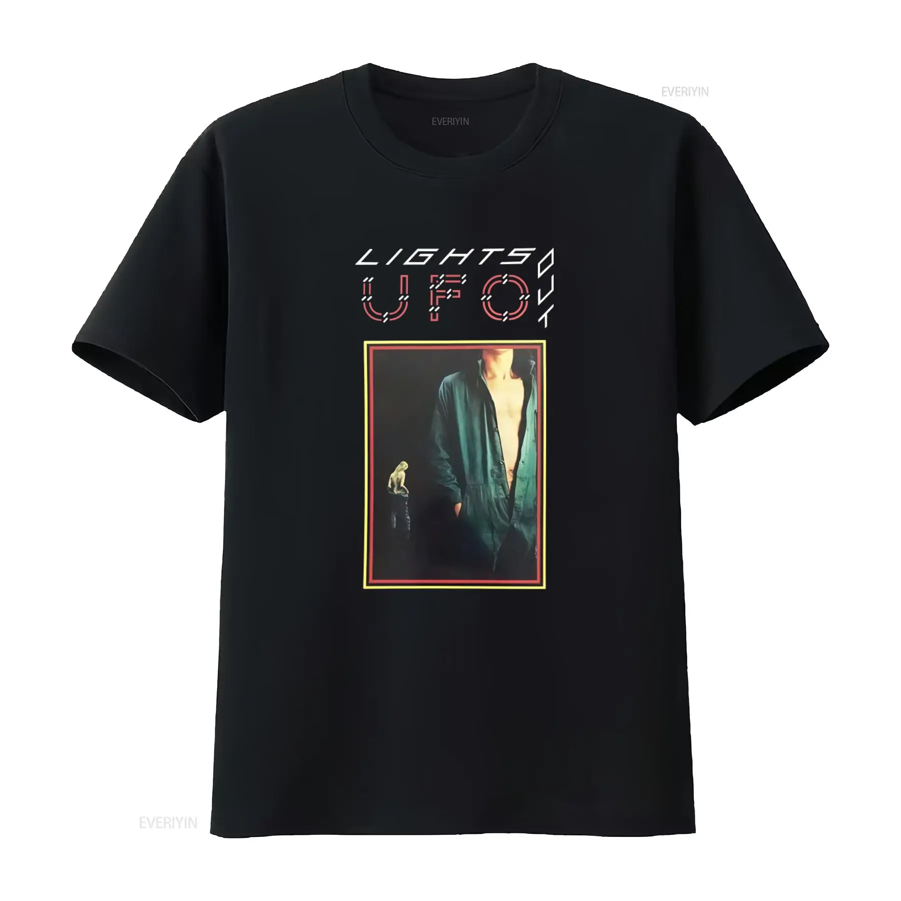 Vintage Fashion Posters - Ufo English Rock Band Lights Out