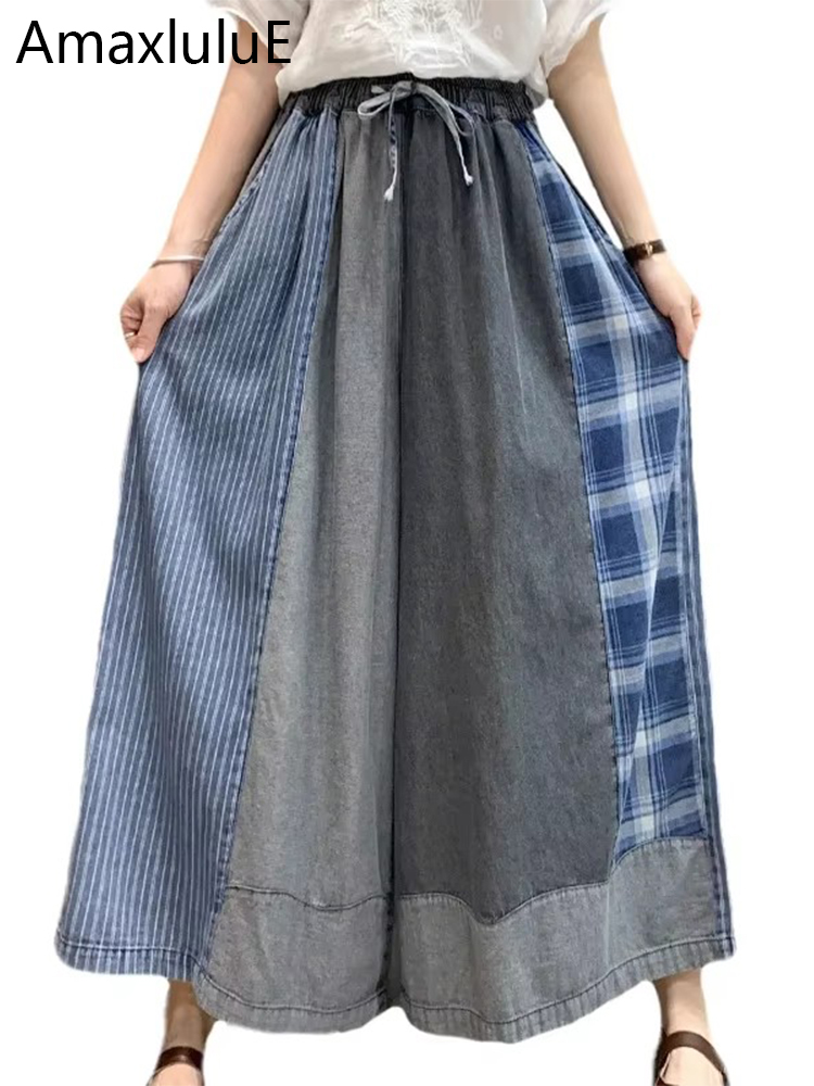 Vintage Fashion Jeans - Amax luluE Autumn Fashion Plus Size