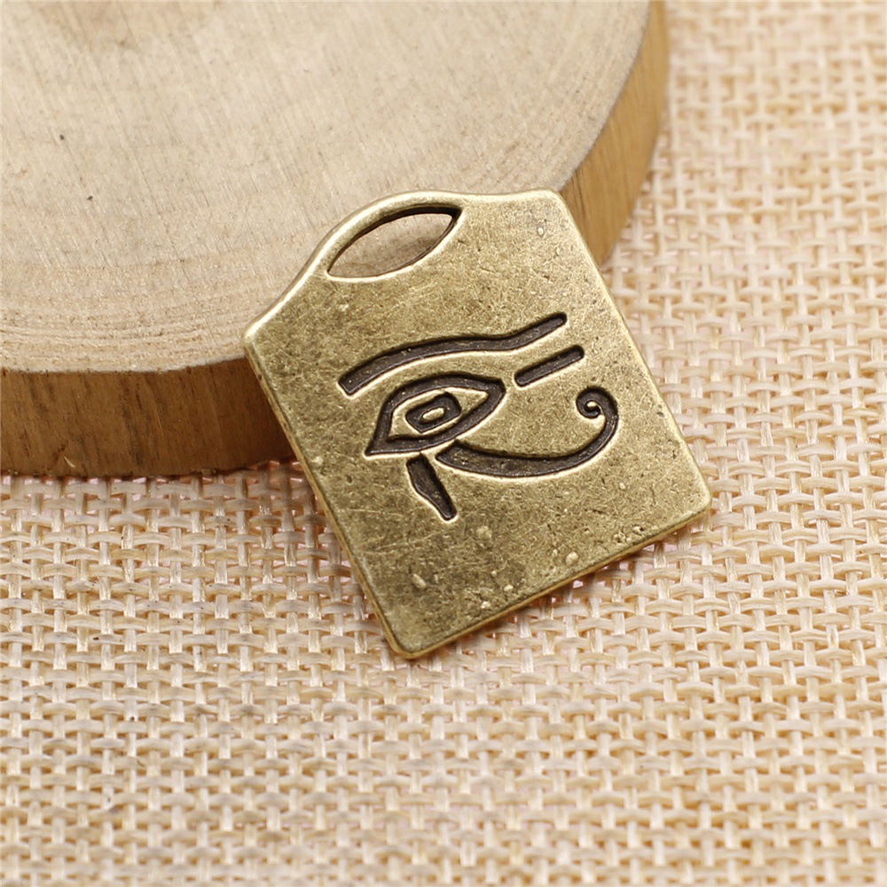 Vintage Urban Fashion - 4pcs 25x21mm(0.98x0.83inch) Antique Bronze Color Ancient