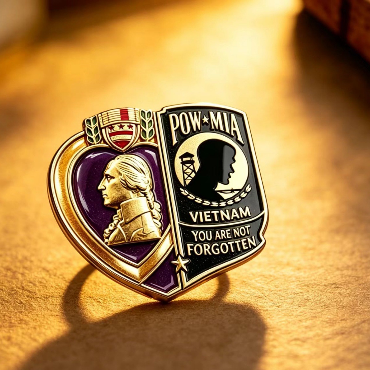 Vintage Fashion Quotes - Special Vietnam War Veteran Memorial Purple