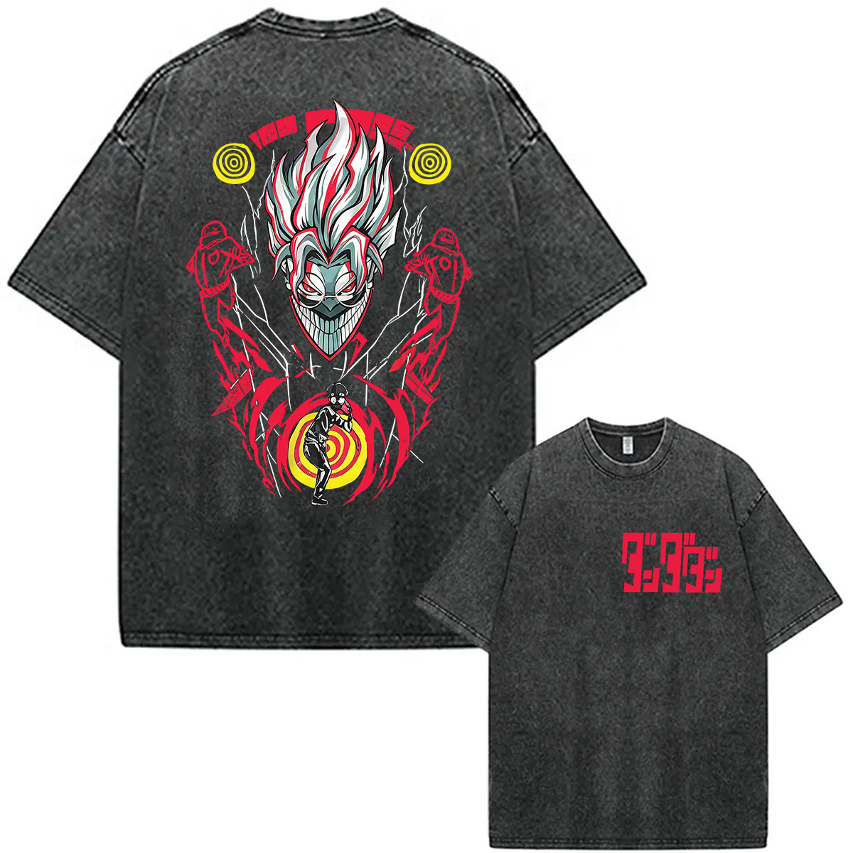 Vintage Ken Fashion - Vintage Washed Anime Dandadan T Shirt