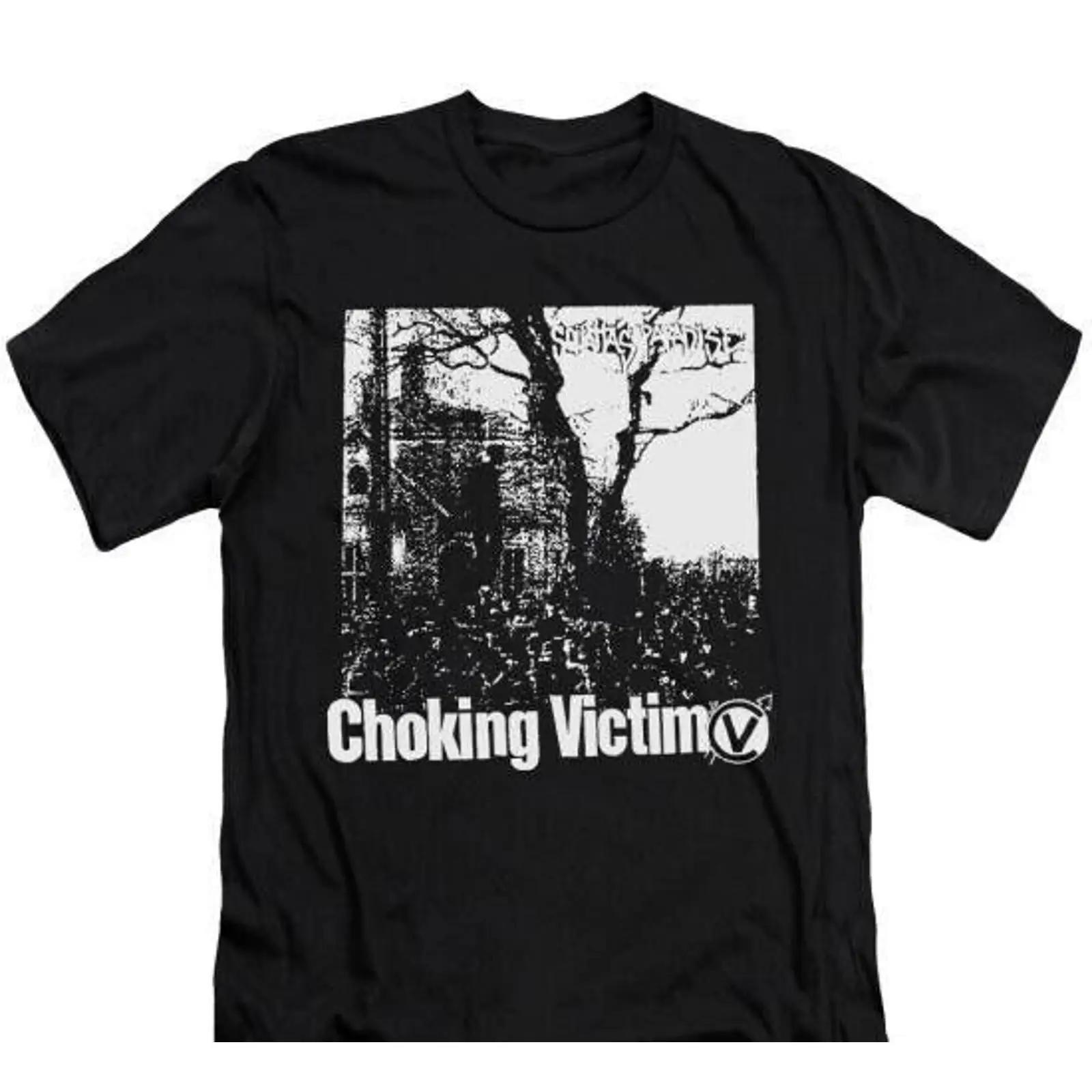 Vintage Fashion Victim - Choking Victim Squattas paradise unisex black