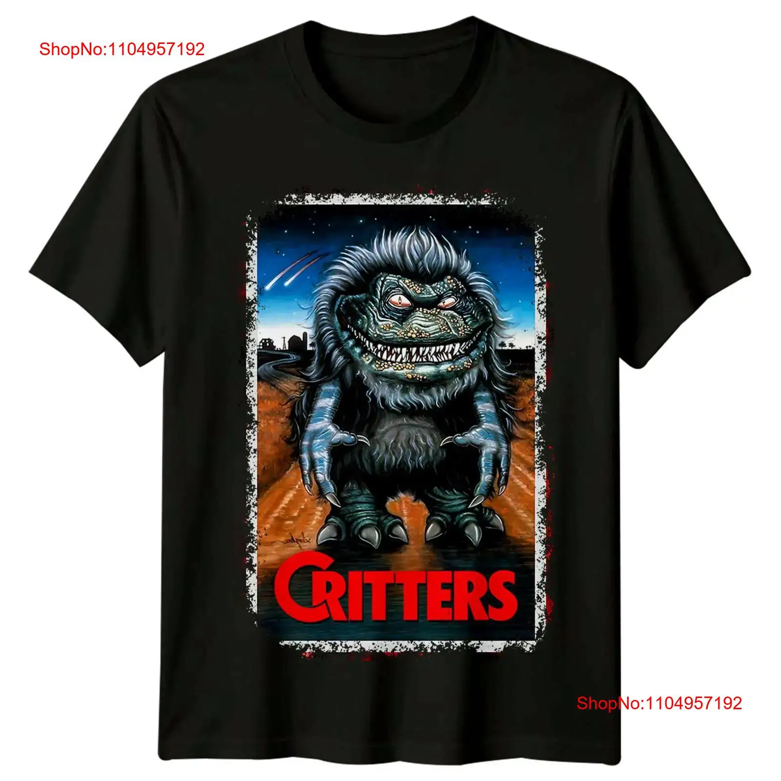 Vintage Fashion Posters - Critters 1986 Movie Poster Inspired T