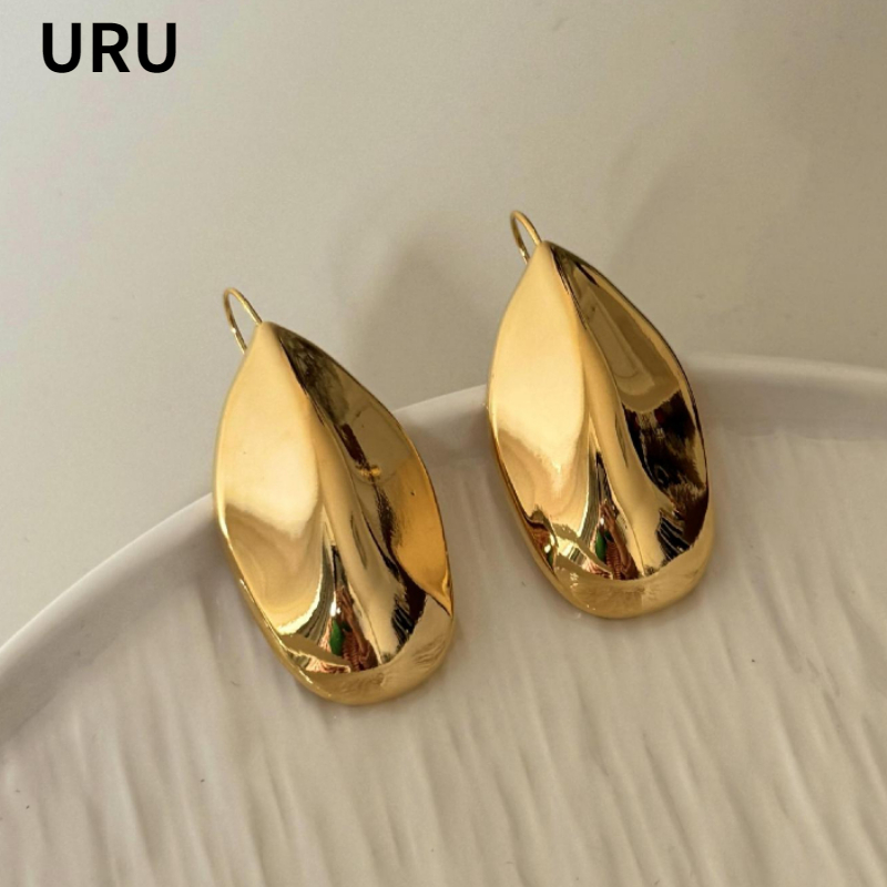 Vintage Fashion Trends 2025 - Fashion Jewelry Vintage Temperament Metal Teardrop