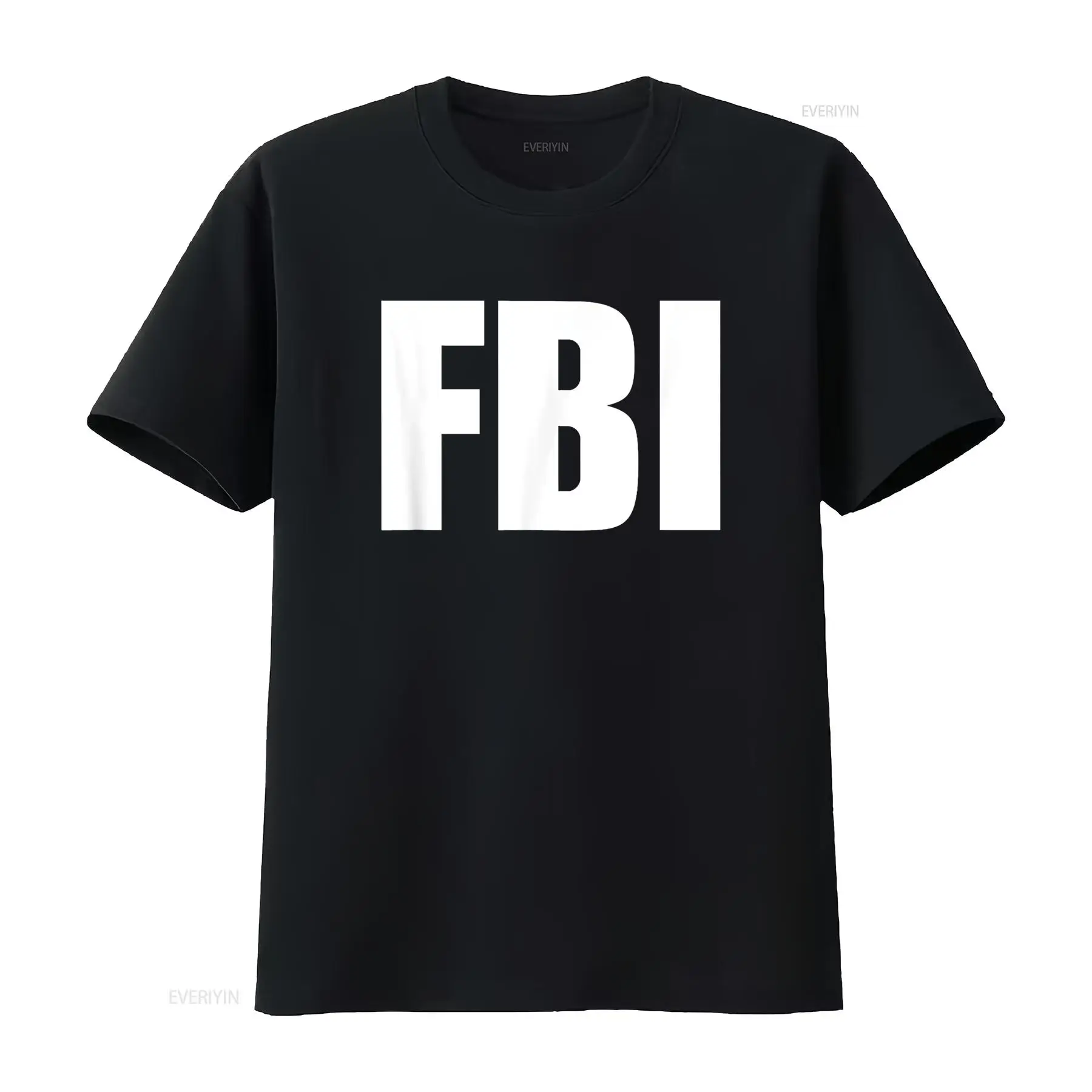Vintage Fashion Logo - FBI T Shirt Federal Bureau of