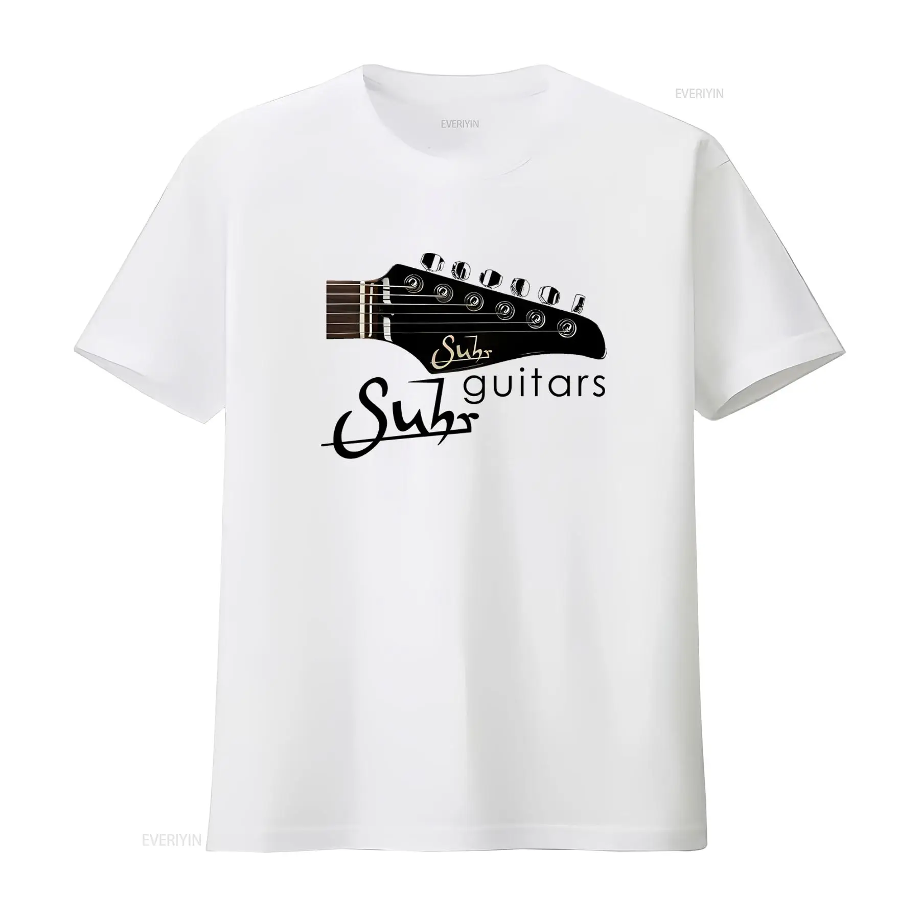 Suhr Guitars Logo Print T Shir - Vintage Fashion Logo recension och pris