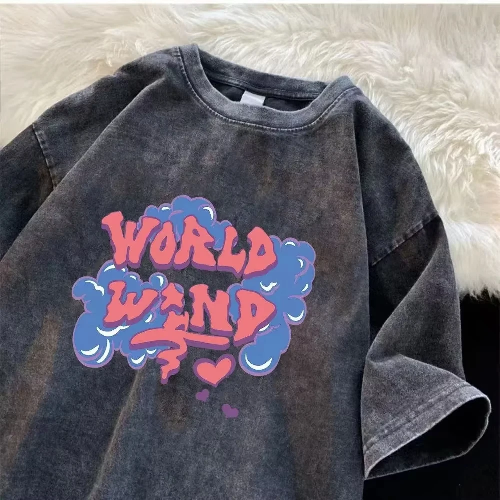 2025 Water-wash vintage t-shir - Vintage Fashion Trends 2025 recension och pris