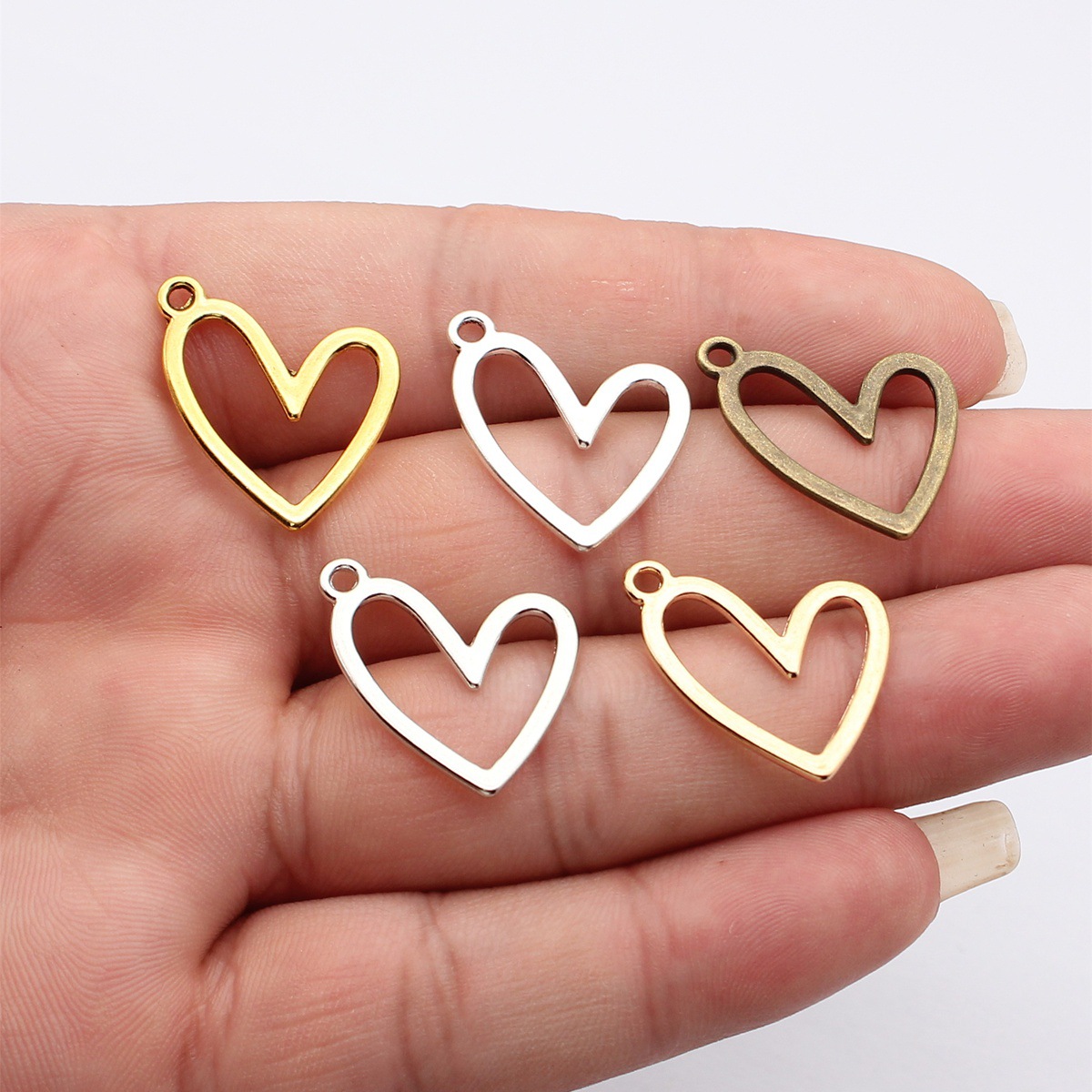 WYSIWYG 20pcs 22x20mm 5 Colors - Vintage Urban Fashion recension och pris
