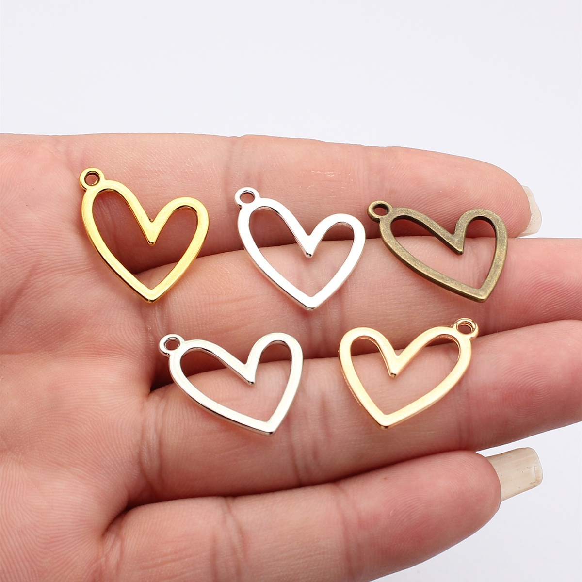 WYSIWYG 20pcs 22x20mm 5 Colors - Vintage Urban Fashion recension och pris
