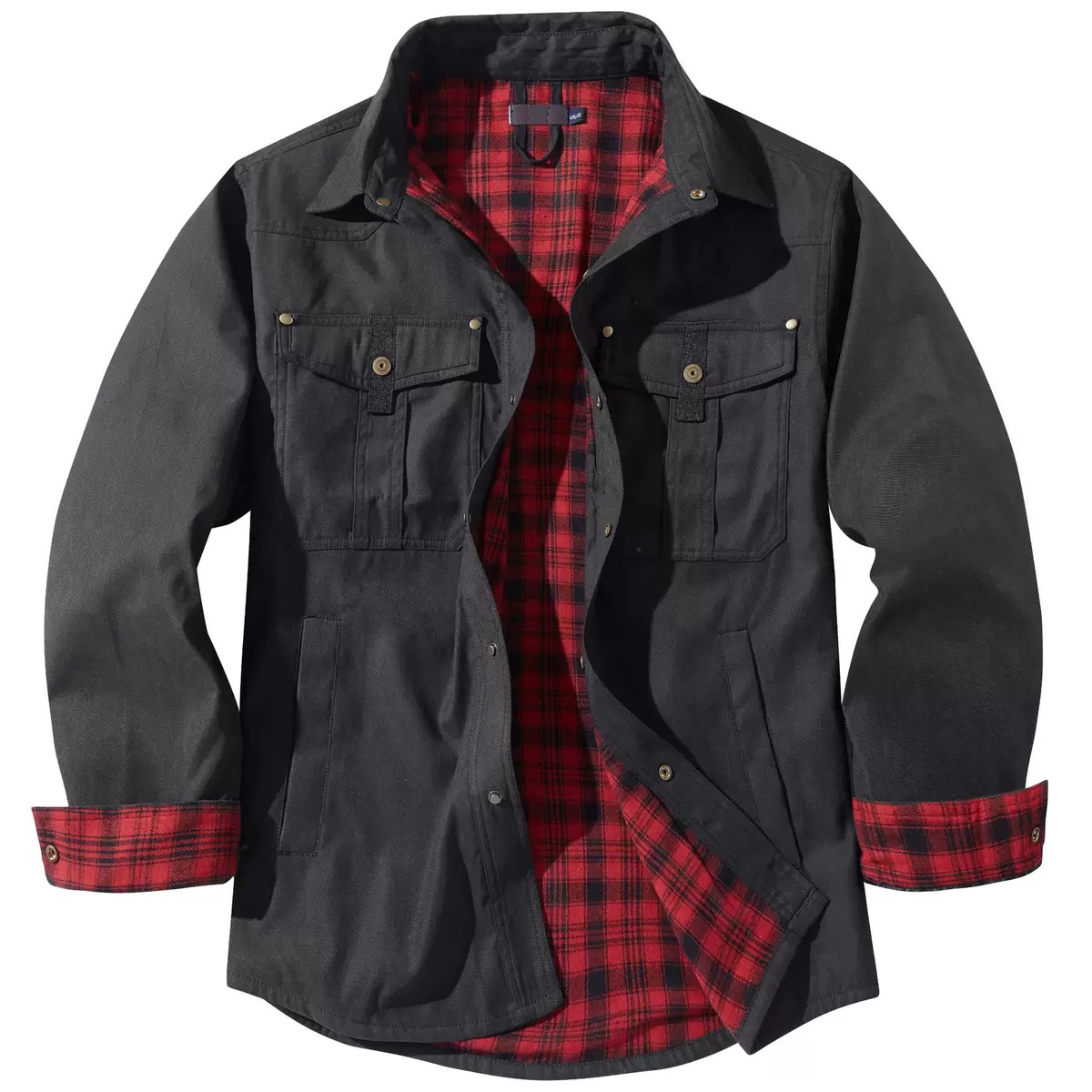 Workwear Jacket Men Autumn Spr - Vintage Fashion Trends 2025 recension och pris