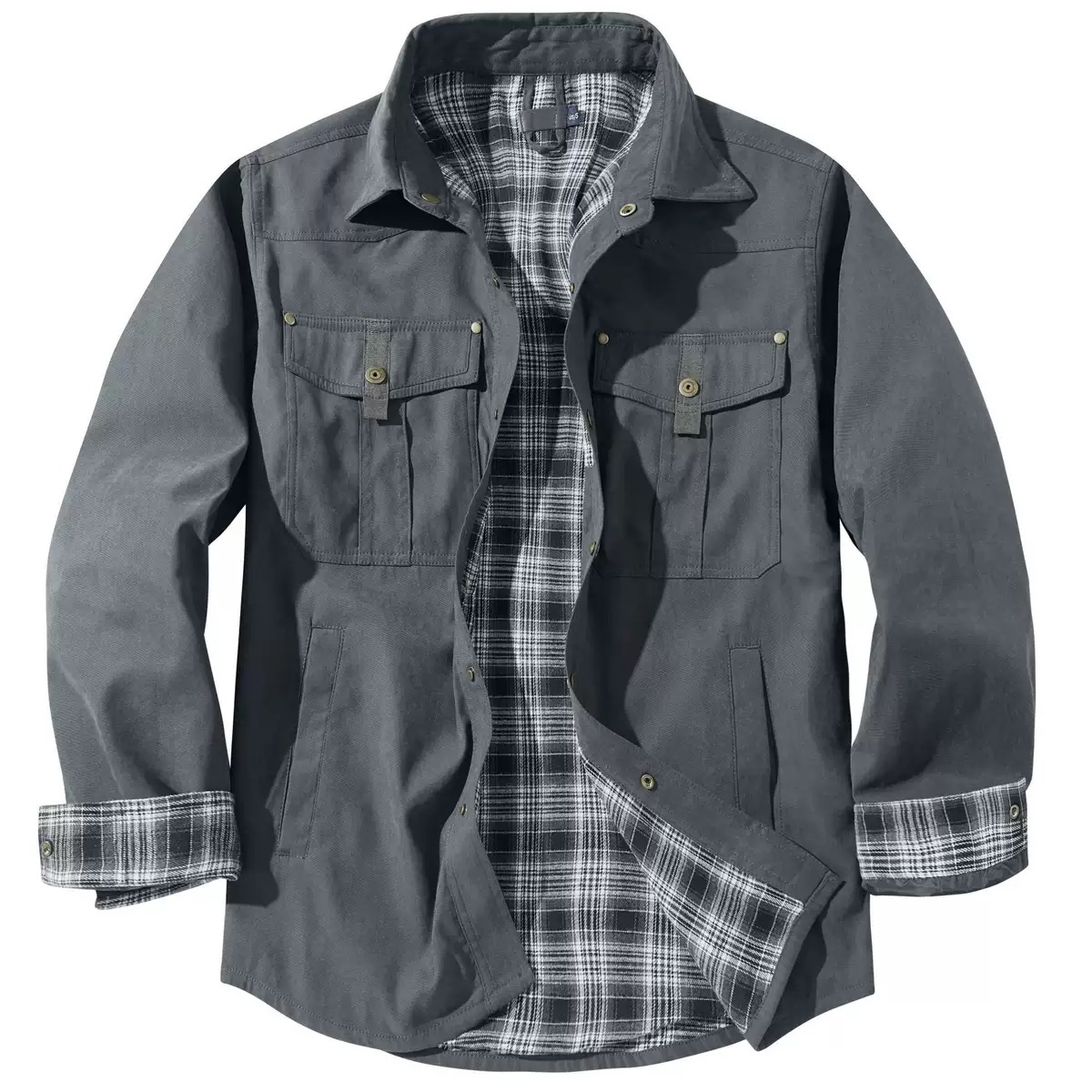 Workwear Jacket Men Autumn Spr - Vintage Fashion Trends 2025 recension och pris