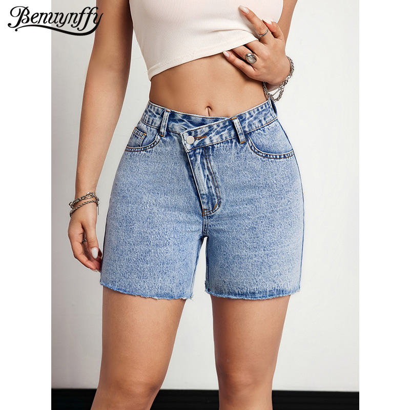 Benuynffy Asymmetrical Waist R - Vintage Fashion Jeans recension och pris