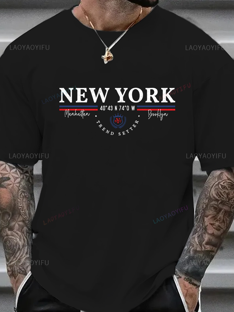 New York Letter Graphic Tee Un - Vintage Fashion New York recension och pris