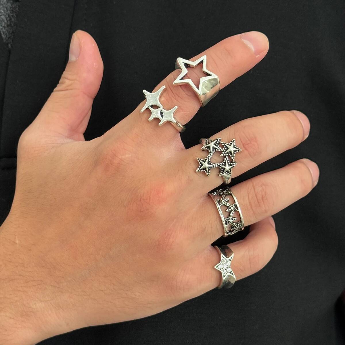 Salircon 5Pcs/set Goth Ancient - Vintage Fashion Trends 2025 recension och pris