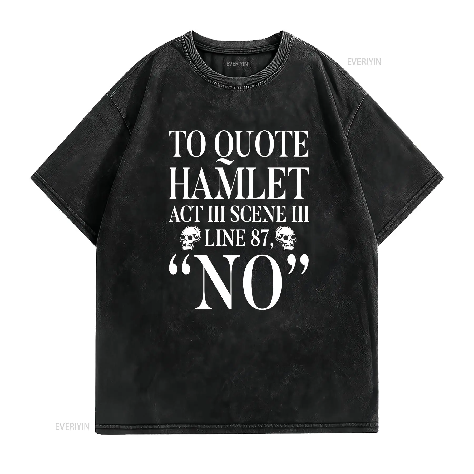 To Quote Hamlet T Shirt Shakes - Vintage Fashion Quotes recension och pris