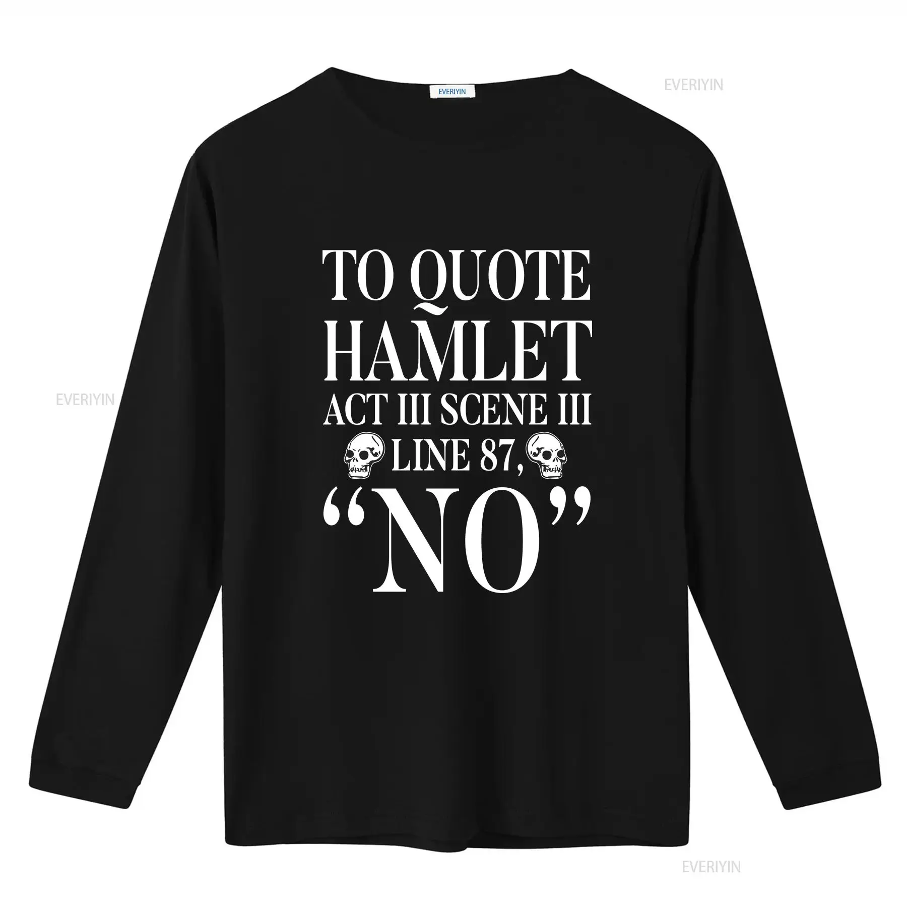 To Quote Hamlet T Shirt Shakes - Vintage Fashion Quotes recension och pris