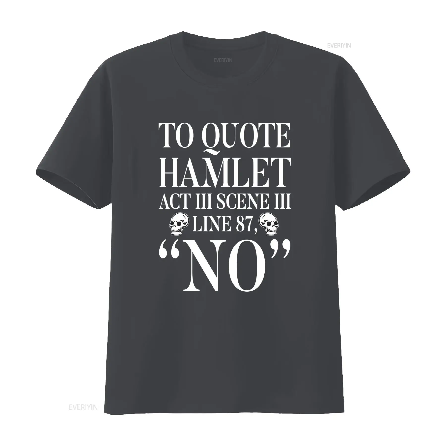 To Quote Hamlet T Shirt Shakes - Vintage Fashion Quotes recension och pris