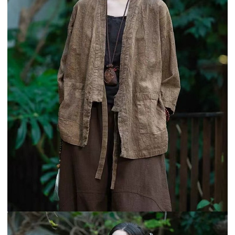 Women's Chinese Style Cotton L - Vintage Fashion In Chinese recension och pris