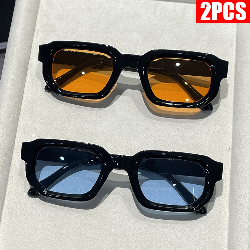 2/3PCS Vintage Rectangle Frame - Vintage Fashion Brands recension och pris