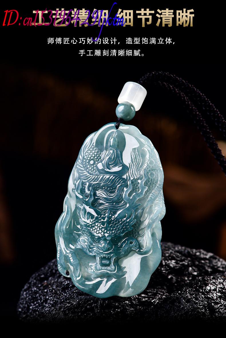 Natural Burmese Jadeite Dragon - Vintage Fashion Designer recension och pris