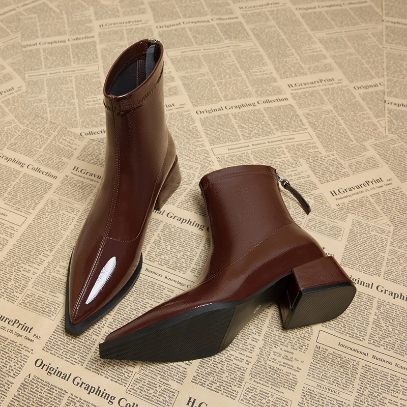 Spring Autumn Vintage Slimming - Vintage Fashion Boots recension och pris