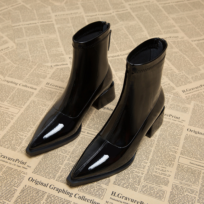 Spring Autumn Vintage Slimming - Vintage Fashion Boots recension och pris