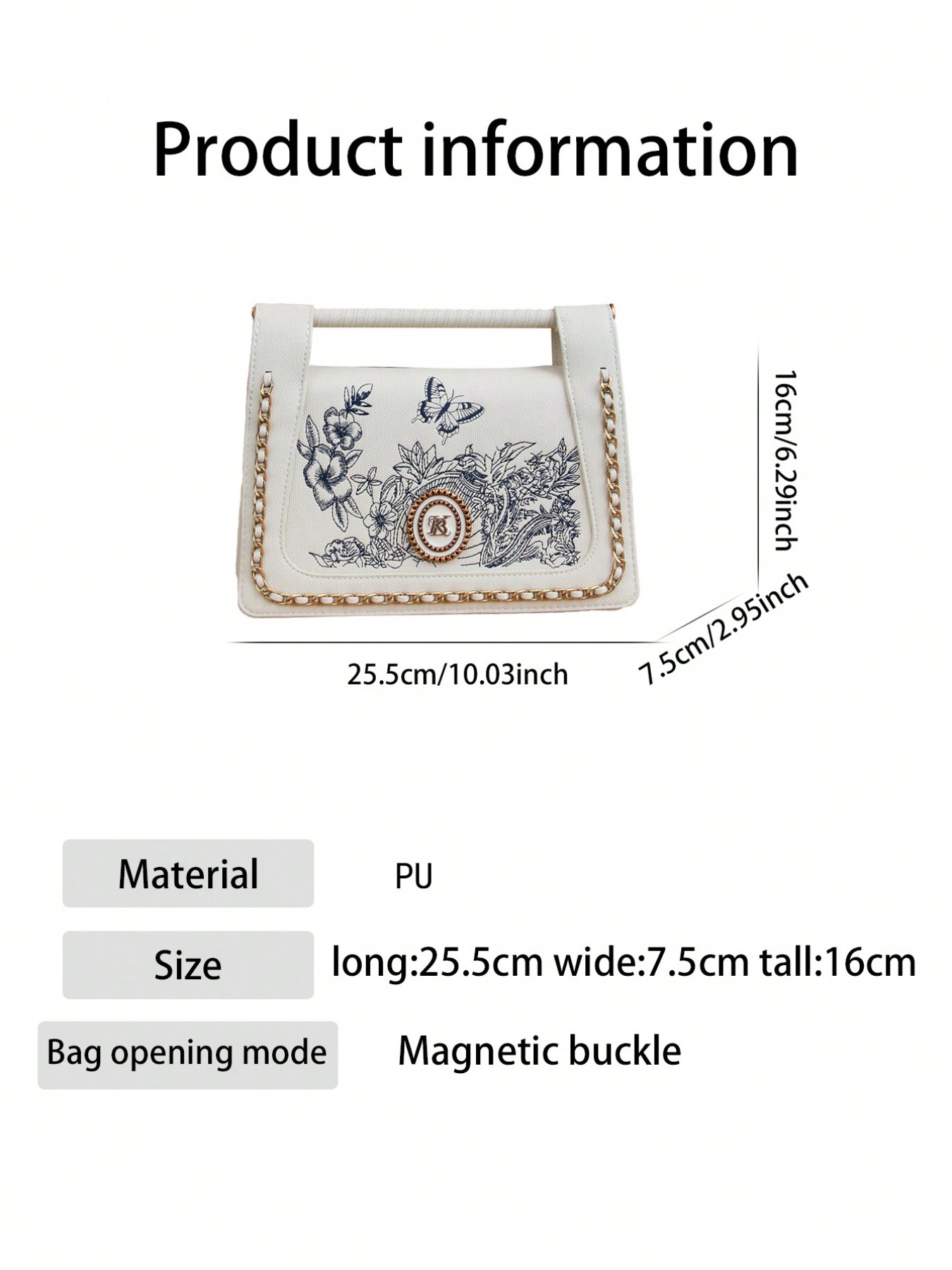 Vintage Retro Flip Handbag New - Vintage Fashion In Chinese recension och pris