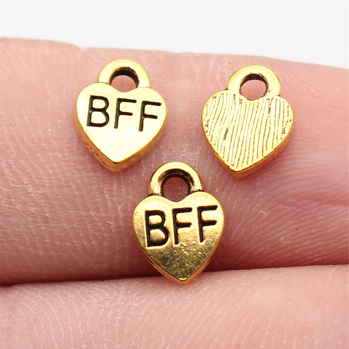 40pcs 9.3x7mm Antique Gold Col - Vintage Urban Fashion recension och pris