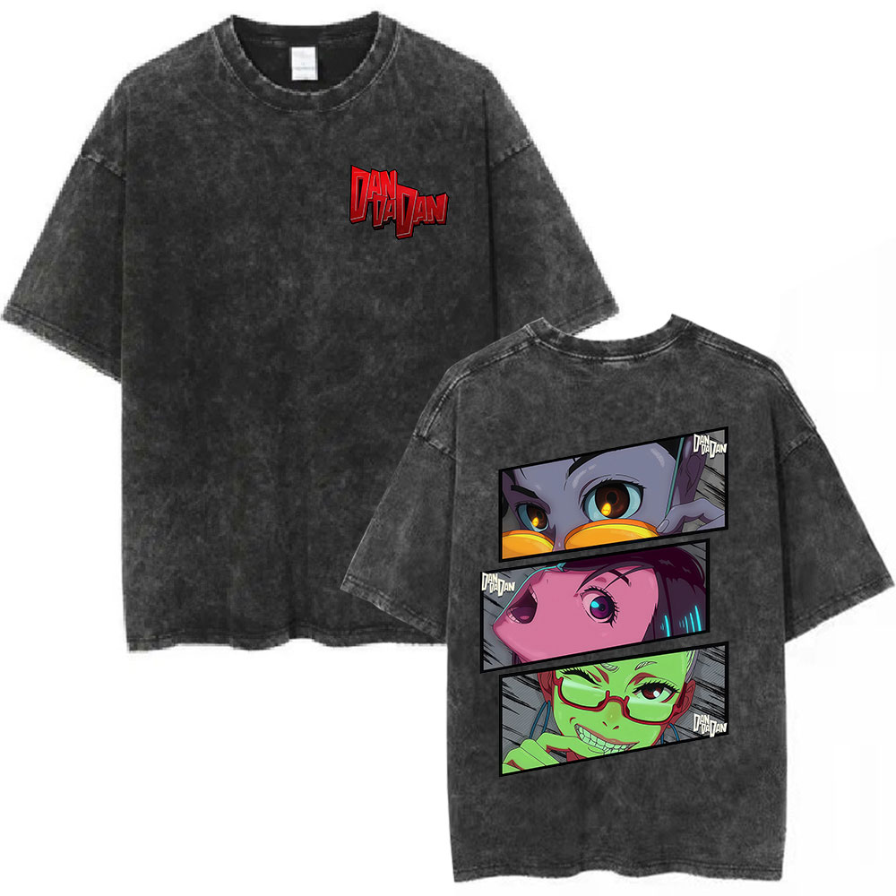 Vintage Washed Anime Dandadan  - Vintage Ken Fashion recension och pris
