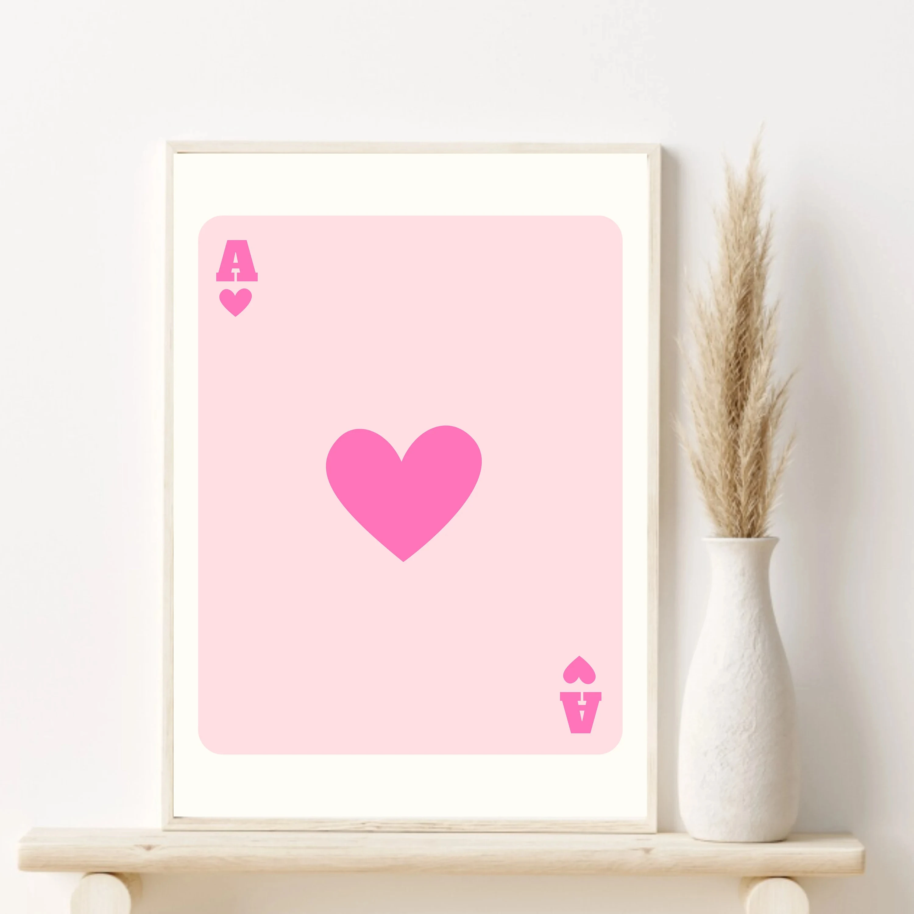 1pc Canvas painting  Pink Mati - Vintage Fashion Posters recension och pris