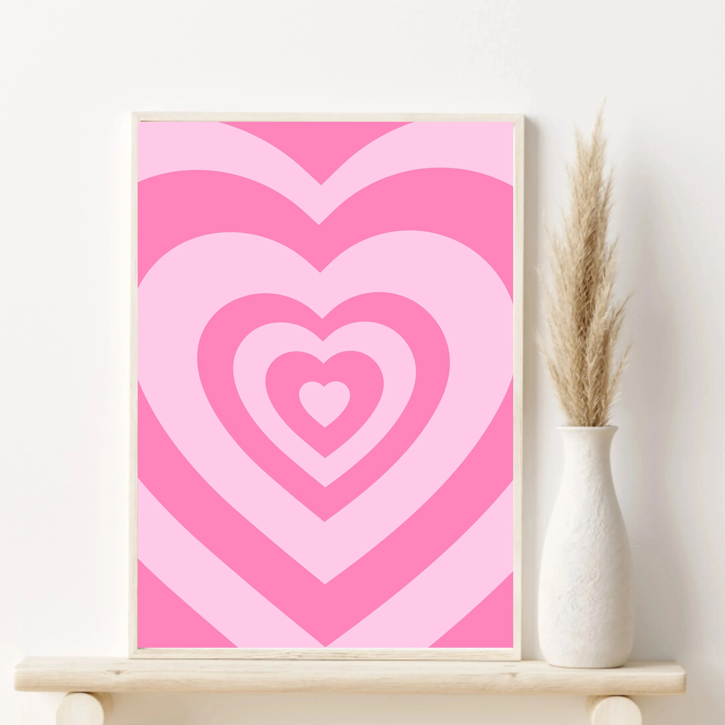 1pc Canvas painting  Pink Mati - Vintage Fashion Posters recension och pris
