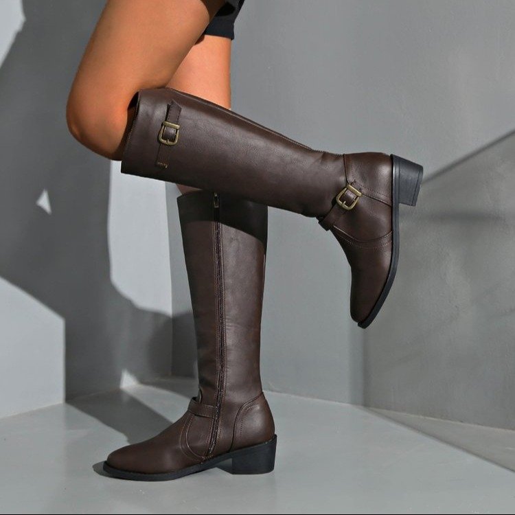 Women Knee High Boots Platform - Vintage Fashion Boots recension och pris
