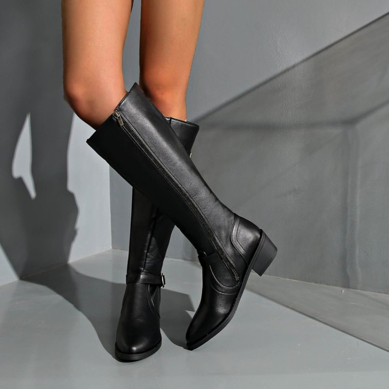 Women Knee High Boots Platform - Vintage Fashion Boots recension och pris
