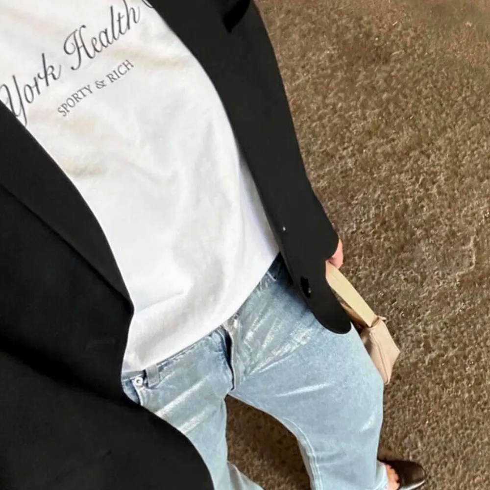 New York Letters Printing Wome - Vintage Fashion New York recension och pris