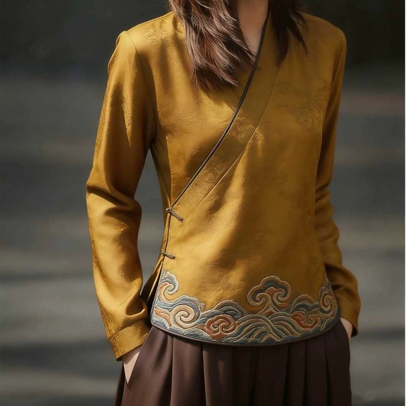 Chinese Style Women's Blouses  - Vintage Fashion In Chinese recension och pris
