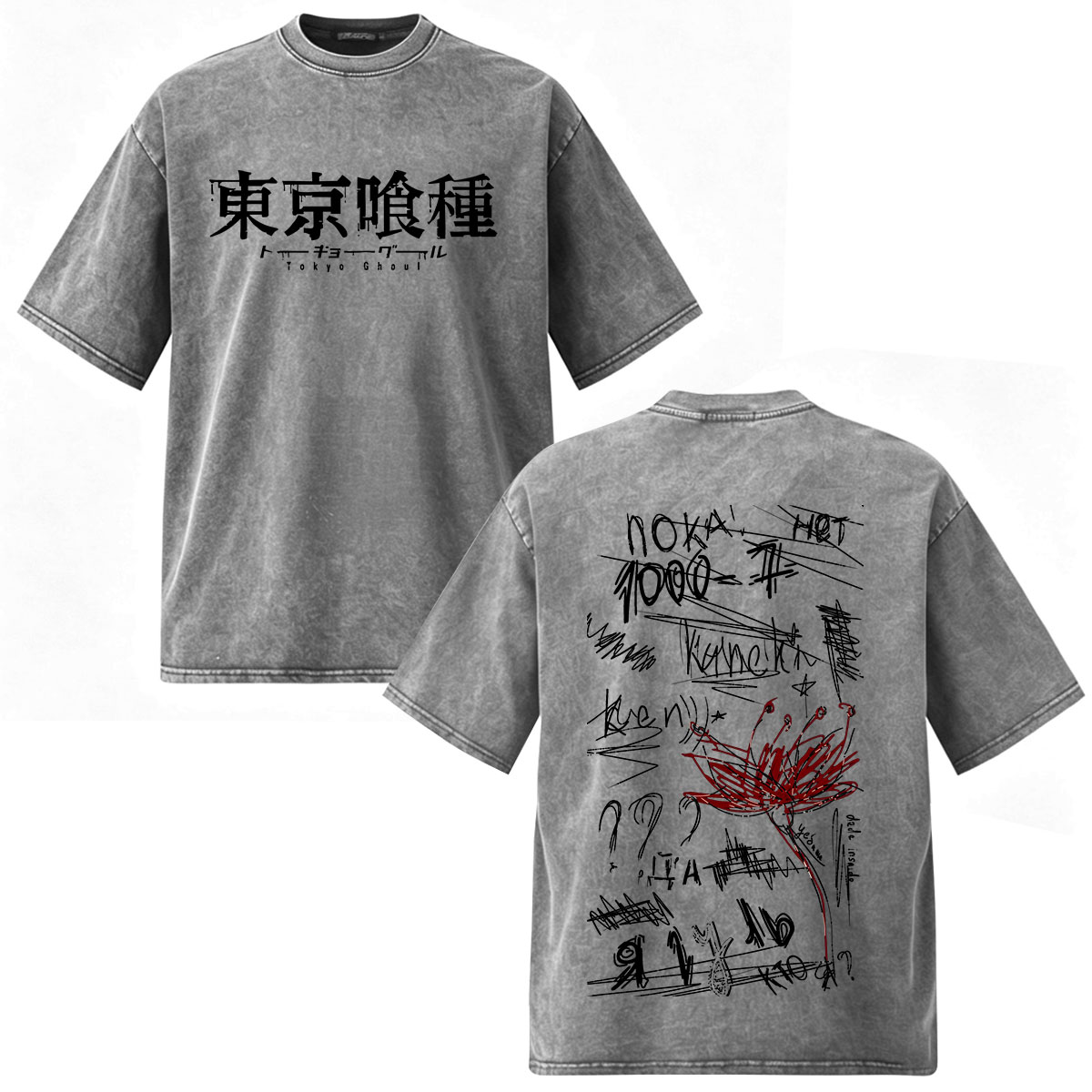 Vintage Washed Anime Tokyo Gho - Vintage Ken Fashion recension och pris