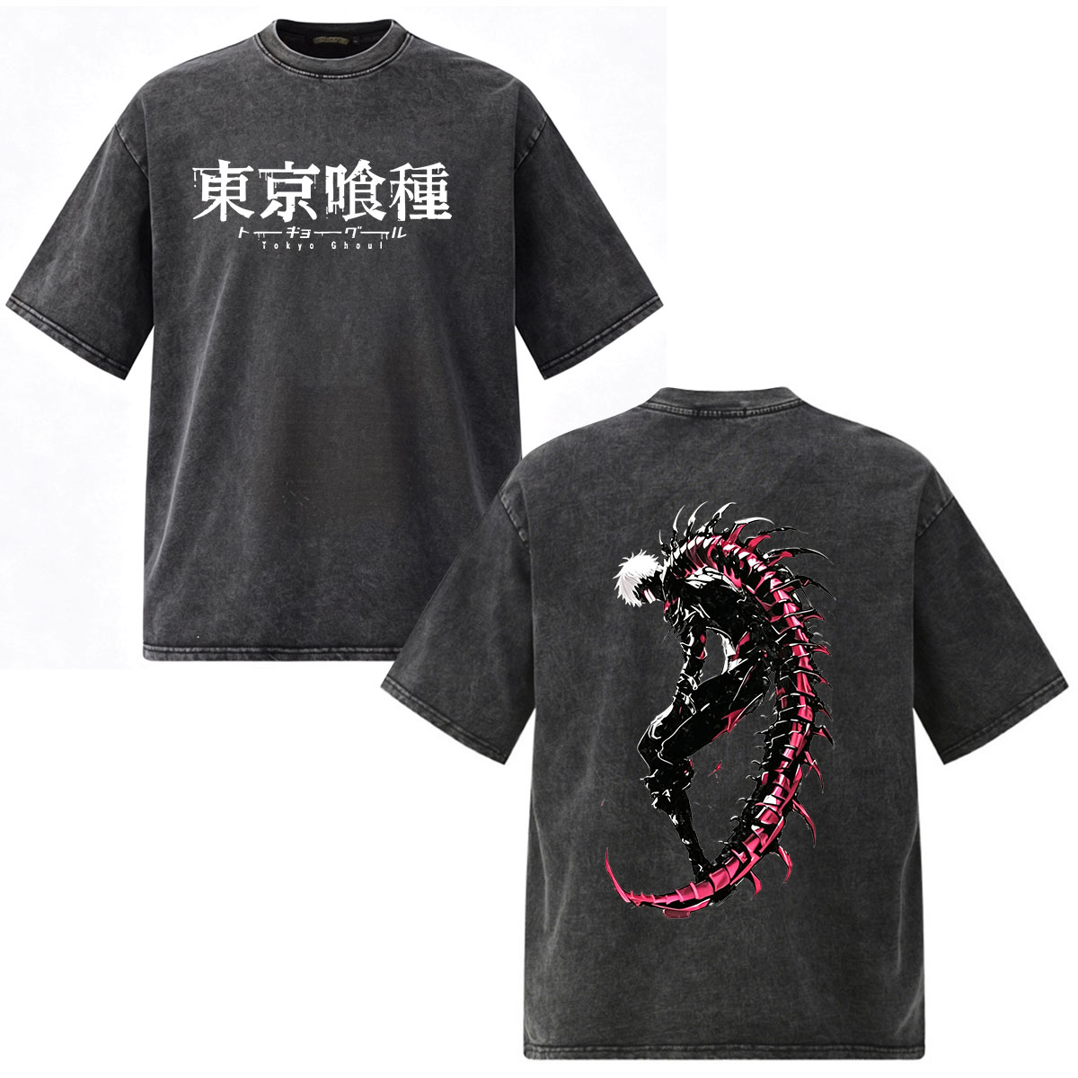 Vintage Washed Anime Tokyo Gho - Vintage Ken Fashion recension och pris
