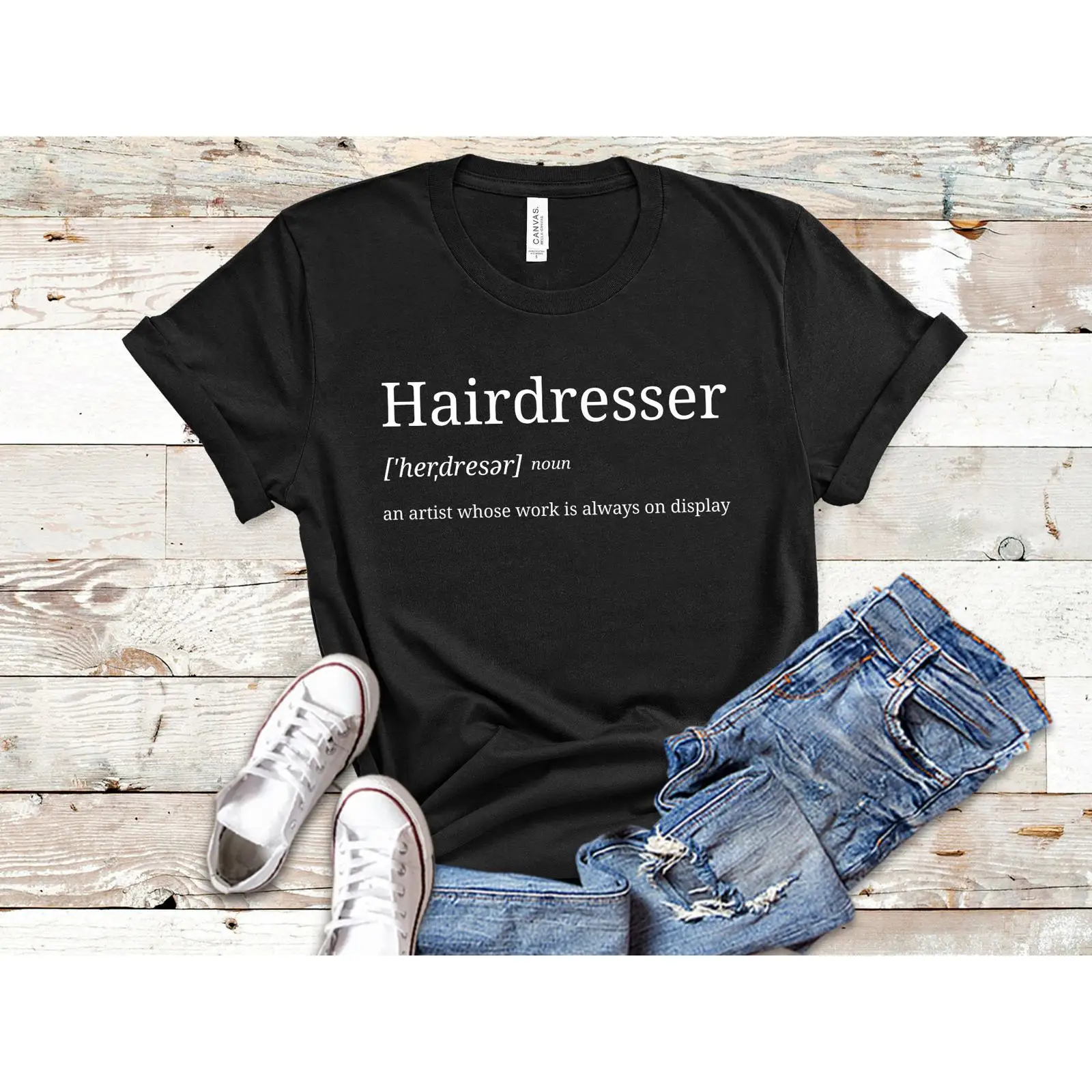 Hairdresser T Shirt Hair Dress - Vintage Fashion Quotes recension och pris