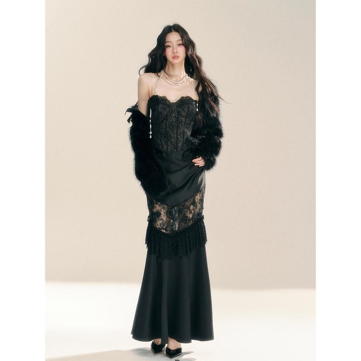 Vintage Gothic Grunge Y2k Lace - Vintage Fashion Designer recension och pris