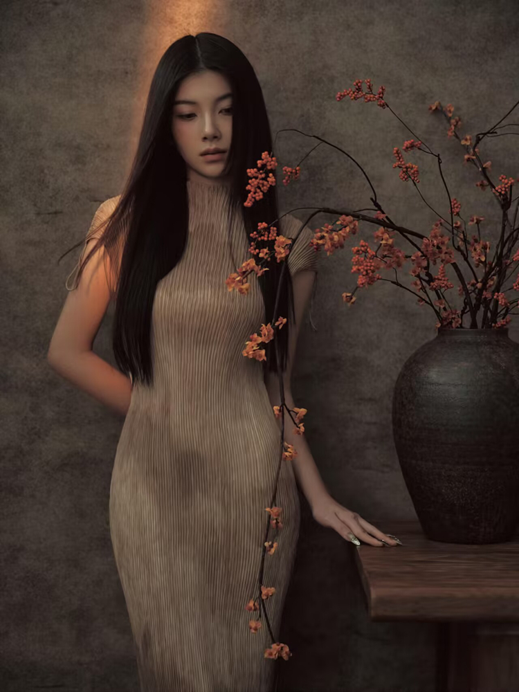 New 2026 Chinese Style Portrai - Vintage Fashion In Chinese recension och pris