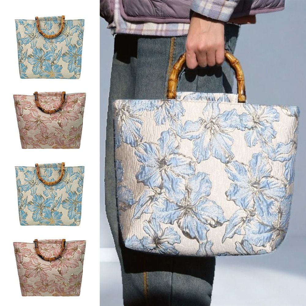 Bamboo Handle Hanfu Tote Bag V - Vintage Fashion In Chinese recension och pris