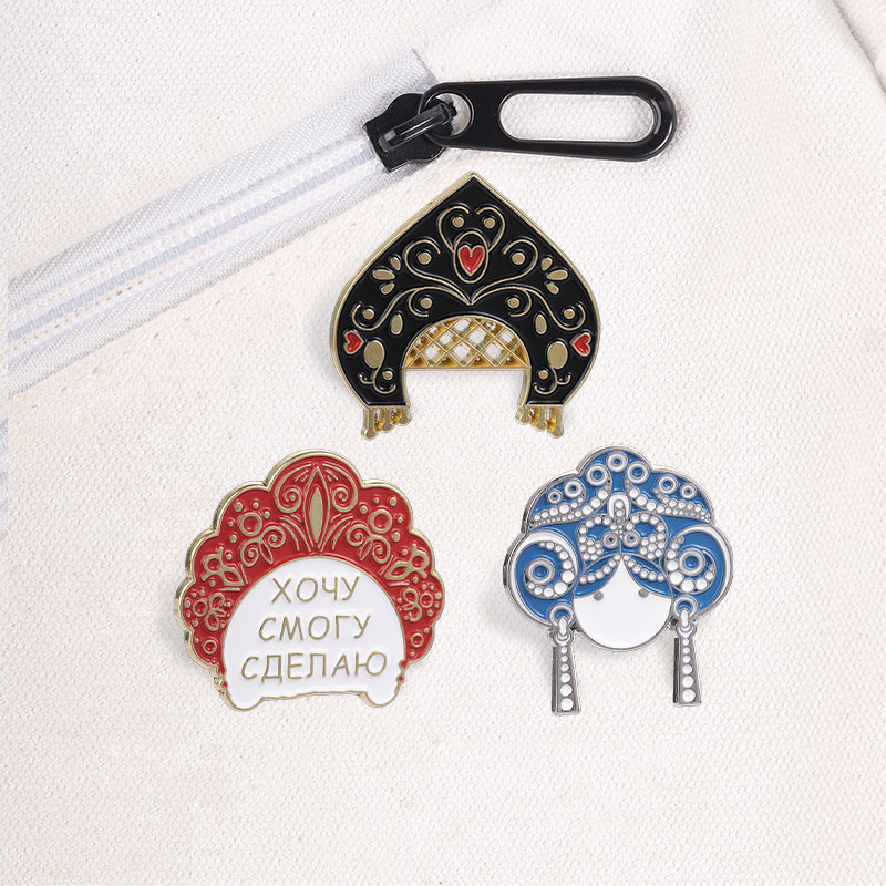Mixed Enamel Pins Set Cute Cat - Vintage Fashion Quotes recension och pris