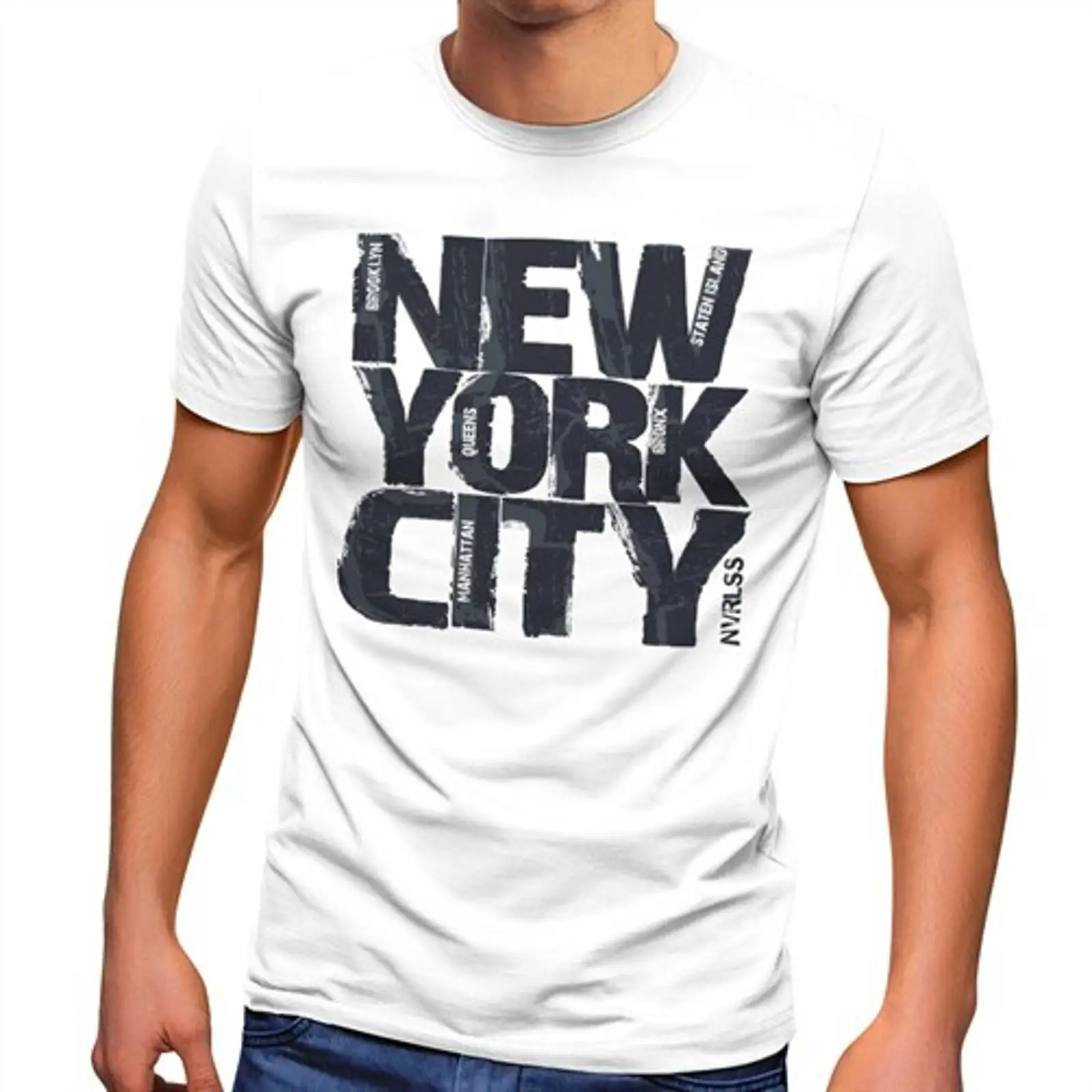 Herren T Shirt New York City S - Vintage Fashion New York recension och pris