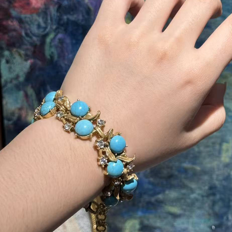 Vintage Natural Stone Turquois - Vintage Fashion Trends 2025 recension och pris