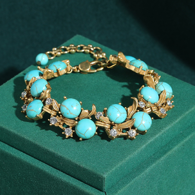 Vintage Natural Stone Turquois - Vintage Fashion Trends 2025 recension och pris