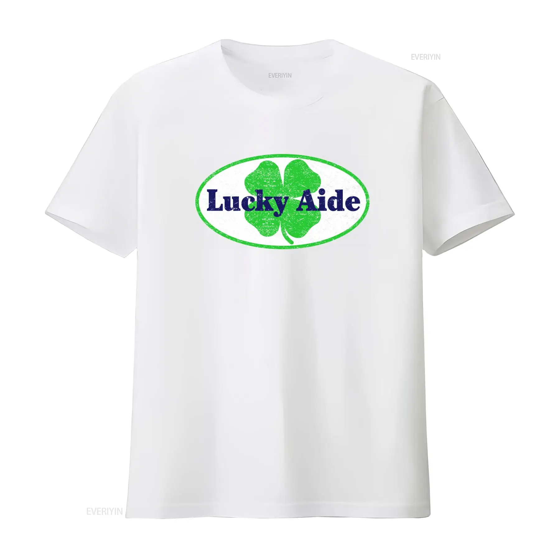 Lucky Aide T Shirt with Malcol - Vintage Fashion Logo recension och pris