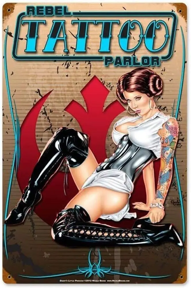 SmartCows Tattoo Parlor Retro  - Vintage Fashion Posters recension och pris