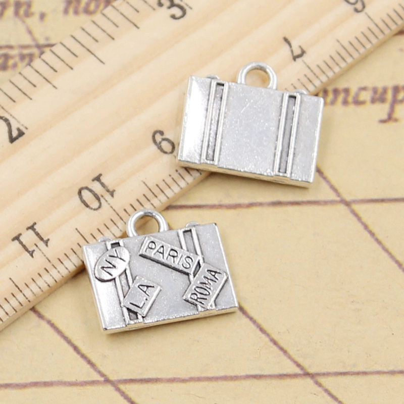 10pcs Charms Travel Bags New Y - Vintage Fashion New York recension och pris