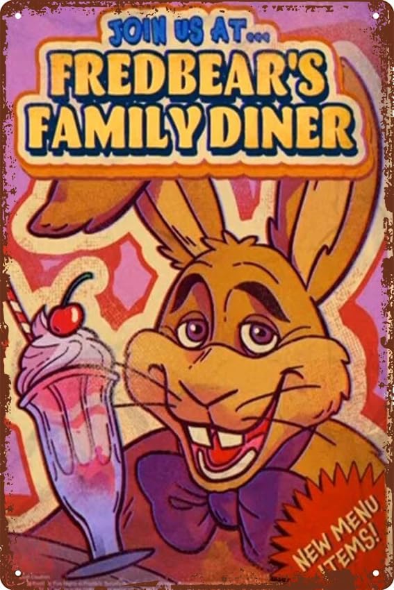 fnaf-fredbears family diner pi - Vintage Fashion Posters recension och pris