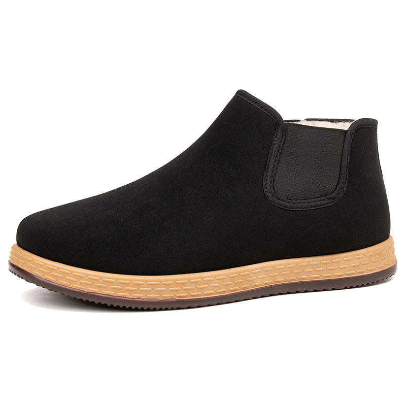 Men's Cotton Shoes Men's Winte - Vintage Fashion Boots recension och pris